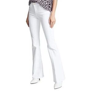 Frame Denim Le High Flare Jeans Blanc White 30 Womens High Rise LHF790
